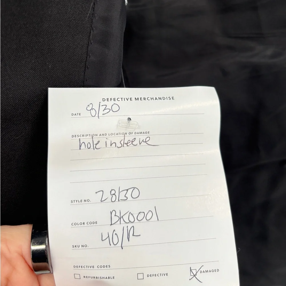 J.Crew Ludlow Slim-fit suit jacket in Italian wool Black 40R